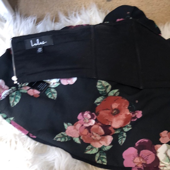 Lulus xs long sleeve off the shoulder crop - Picture 5 of 7